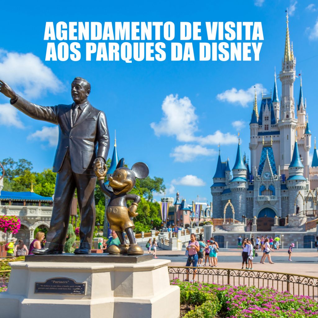 Como agendar visita aos parques da Disney